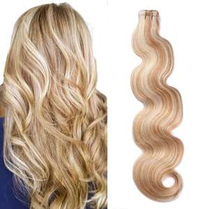 Extensions de cheveux vierges 100 naturels Remy, vison, haute qualité, Double Drawn, en Stock - Product Image 1
