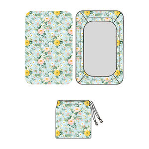 ผ้าปูที่นอนเด็กอ่อนแบบถักทอจากใยไผ่ ลายดอกไม้ฤดูใบไม้ผลิ  ปรับแต่งได้  ผ้าใยไผ่ถัก 400TC สำหรับเด็กทารก - Product Image 1