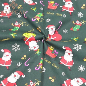 HAPPEAK meilleure vente tissu de coton prédécoupé 50*50cm 6 pièces/ensemble noël imprimé carré <span class=keywords><strong>Patchwork</strong></span> gros quarts faisceaux tissu - Product Image 5