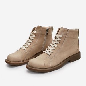 Bottes d'hiver pour hommes, nouvelle collection automne, en cuir de vachette faites à la main – Imperméables, antidérapantes, élégantes, prêtes pour l'extérieur, haute qualité, sur mesure - Product Image 6