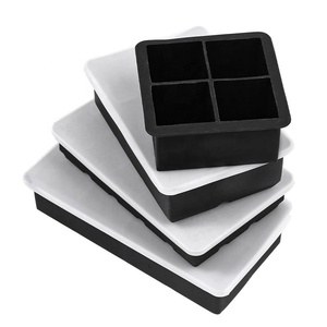 Molde de silicona al por mayor para congelador, bandejas apilables para hacer hielo con tapas, moldes redondos 3D para cubitos de hielo para cócteles y bourbon - Product Image 6