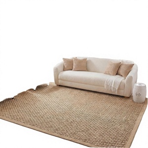 Tapis en jute et jonc de mer personnalisé à motif de dessin animé en forme de cœur, à poils bouclés courts, résistant aux taches, adapté aux animaux domestiques, style moderne, pour la salle de sport ou la voiture - Product Image 4