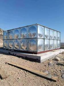 Réservoir d'eau modulaire préfabriqué en acier galvanisé de qualité alimentaire, facile à nettoyer, boulonné, 10 000 litres - Product Image 6