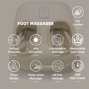 Masaje eléctrico de pies Shiatsu con tres modos 6D Paquete completo Compresión de aire Combinación de calefacción Masajeador - Product Image 2