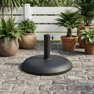 Stainless Steel Modern Design Outdoor Furniture Patio Umbrella Base Stand <strong>Parasol</strong> Stand Solid Concrete <strong>Weight</strong> Bag Plastic Insert - Product Image 1