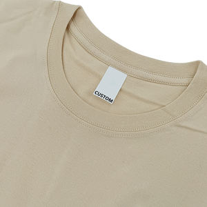 เสื้อยืดผู้ชายผ้าฝ้าย100% ขนาดใหญ่พิเศษสีดำบ็อกซี่ผ้าฝ้ายเฮฟวี่เวทเสื้อยืดธรรมดาขนาดใหญ่ - Product Image 4