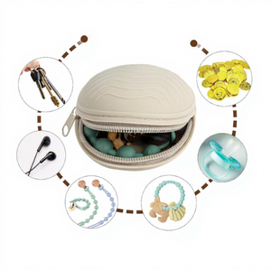 Étui de rangement portable en silicone pour sucettes, sans BPA, facile à nettoyer, pour salle de bain et cuisine - Product Image 5