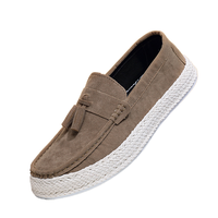 Chaussures de course décontractées rétro pour hommes, imperméables, respirantes, souples, à enfiler, pour l'hiver, le printemps et l'été, rehaussantes