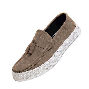 Zapatos Deportivos Casuales Retro para Hombre, Impermeables, Transpirables, Suaves, Sin Cordones, para Invierno, Primavera y Verano, que Aumentan la Estatura - Product Image 1