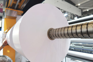 High Efficient Four- Shafts Double Turret Rewinding <strong>Slitting</strong> Machine Slitter <strong>Rewinder</strong> for Label - Product Image 3