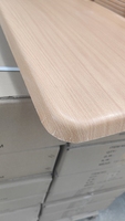 Ensemble de chaises de bureau scolaire durables en bois moulé Werzalit D350*16, tabouret, support de suspension, base en fer, cadre en fer, écologique, ergonomique