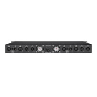 Amplificateur de scène numérique de classe D 4x600W 4 canaux 1100W de puissance de crête, amplificateur de puissance portable en métal durable pour sonorisation de concert