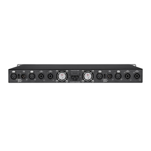4x600W stage amplifier Class D digital amplifier Portable concert sound <b>amp</b> Durable metal power amplifier - Product Image 3