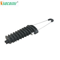 Accessoires pour lignes électriques Outils pour lignes aériennes Câble ABC Pince de tension en alliage d'aluminium isolé