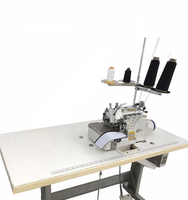 Machine à coudre surjeteuse industrielle OREN pour ourlets de t-shirts, matériaux épais, emballages et cuir RNEX3-4