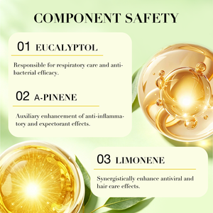 Olio Essenziale di Eucalipto per Aromaterapia, Supporto Respiratorio, Antivirale, Purificante, Cura dei Capelli, Massaggio, Etichetta Privata OEM ODM 5ml - Product Image 4