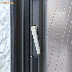Wazzor Pivot Home <strong>Door</strong> Manufacturer <strong>Design</strong> Modern Exterior Front <strong>Door</strong> Most Popular Front Solid Aluminum Panel Entry <strong>Doors</strong> - Product Image 4