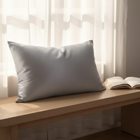 Taie d'oreiller personnalisée 100% Soie Pure Oeko-Tex 19 Momme Grade Luxe 6A Charmeuse de Mûrier Queen, techniques de tricot, pour la maison et l'hôtellerie