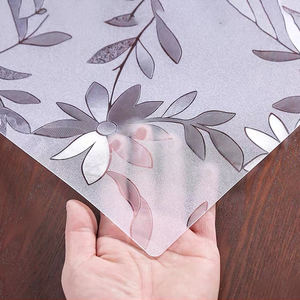 Mantel transparente de PVC en relieve <span class=keywords><strong>Diseño</strong></span> individual Protector de mesa de flores de PVC <span class=keywords><strong>Manteles</strong></span> <span class=keywords><strong>individuales</strong></span> - Product Image 1