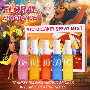 Productos al por mayor sin alcohol, perfume corporal brasileño al por mayor (40 ml), set de spray de fragancia de larga duración - Product Image 4