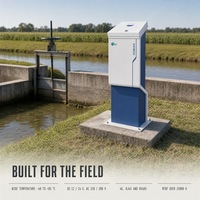 Armoire de commande de portail sur pied pour l'automatisation des portes de canaux avec surveillance à distance 4G
