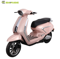 Sepeda Motor Listrik Bersertifikat EEC 2 Roda Stok AS Moped Skuter 2000W 72V Saige E Motorcycle