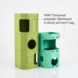 Cuccia per Gatti in Offerta, Due Stanze per Due Gatti, in Poliestere, Salvaspazio - Product Image 4