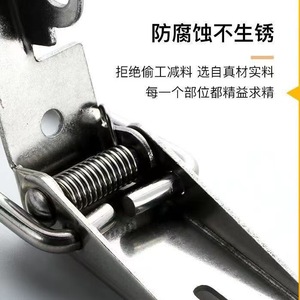 Furniture Lock Carbon Steel Keyless Industrial Design Small Medium Large Buckle For Dining <b>Table</b> Durable Hardware - Product Image 4