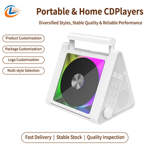 Reproductor de CD Portátil Personalizado de Fábrica con Luz LED RGB, Radio FM BT, Altavoz Estéreo Integrado y Asa, Ideal para Regalo a Estudiantes y Uso en el Hogar - Product Image 6