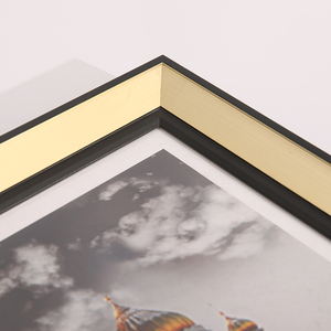 Phong Cách Hiện Đại Vàng Nhựa Khung Ảnh Tùy Chỉnh Cổ Điển Rắn Màu Sắc Mới Đến Đứng Treo Trang Trí Tường Nghệ Thuật Hình Ảnh - Product Image 5