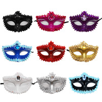 Masques pour les yeux en plastique électroplaqué avec strass pour femmes adultes, masques de fête élégants pour mariages et bals masqués