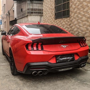 LARIDAS AC Style Wet Carbon Ducktail <strong>Rear</strong> <strong>Spoiler</strong> for Ford Mustang Dark Horse S650 GT with 2-Year Warranty High Fit - Product Image 5