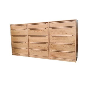 Cherry Wood <b>Chest</b> Of Drawers 5 Drawer Bedroom <b>Storage</b> Cabinet Versatile Design - Product Image 4