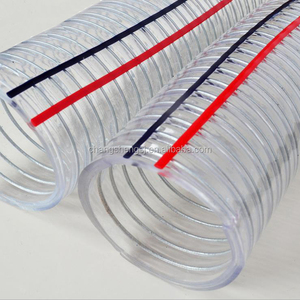 PVC <strong>Spiral</strong> <strong>Hose</strong> High Pressure Spring Steel Wire Durable Flexible Butt Fusion Connection Industrial Use Irrigation - Product Image 6