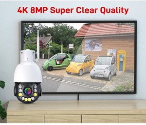 Icsee 8MP 50x Zoom quang học 4k an ninh máy ảnh PTZ speed dome an ninh IP Camera 50x zoom với 150m ir khoảng cách PTZ CCTV Camera - Product Image 3