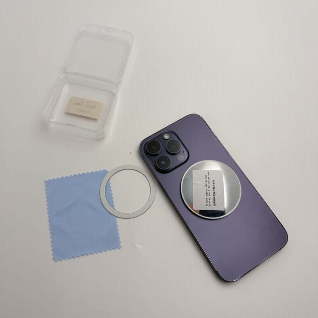 Universal Magnetic Phone Selfie Mirror Acrylic Convex Mirror Vlog Rear Camera Screen Mirror for iPhone MagSafe