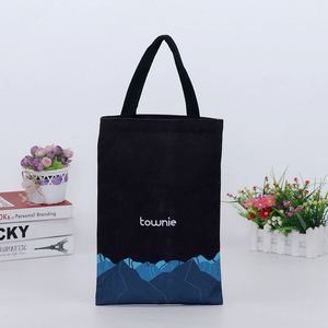 Sac fourre-tout en toile personnalisé avec logo, vente chaude, sac de shopping en toile à fermeture éclair, vente en gros à prix abordable - Product Image 4