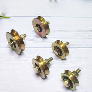 Schiebetür-Möbelrollen, Schwerlast-Zinkbeschichtete Rollen für Schiebetore, V-Nut-Rollen für Zaun/Tor - Product Image 4