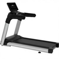 Caminadora Comercial Jiewei de 4.5HP con Frecuencia Variable AC, 24 Programas Inteligentes, Pantalla LED, Altavoz y Monitor de Ritmo Cardíaco