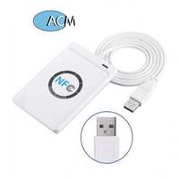 Lecteur de carte à puce ACR122U NFC 13.56MHz USB lecteur de carte IC avec interface de communication RFID