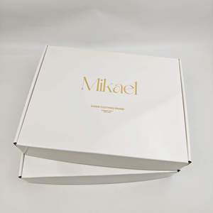 Wholesale Glossy Gift Mailer Packaging Embossing UV Coating Custom Logo Design Rigid Cardboard <b>Box</b> for <b>Small</b> Business (Recycled) - Product Image 2