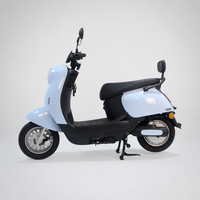 Scooter électrique certifié EEC BICYSTAR 1200W 1500W 2000W pour l'Europe, batterie au plomb-acide, moto électrique classique pour adultes