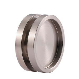 Manija Redonda Deslizante para Puerta de Vidrio, Venta de Fábrica, Manija de Acero Inoxidable - Product Image 1