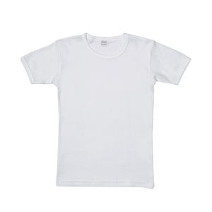 Camiseta interior de manga corta de algodón 100% transpirable para bebés de 2 a 5 años, cómoda marca italiana al por mayor para exportar a granel - Product Image 1