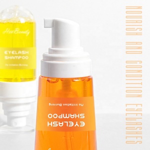 Shampoo concentré végétalien pour cils à formule douce, nettoyant bio pour extensions de cils, sans larmes pour le confort des yeux - Product Image 6