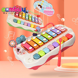 Jouet éducatif précoce pour enfant, <span class=keywords><strong>piano</strong></span> à clapet 2 en <span class=keywords><strong>1</strong></span>, pour jouer ou faire de la musique - Product Image 6