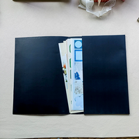Porte-documents et pochette à dossiers en papier artistique personnalisé format A4/A5 avec plastification pour le bureau et les entreprises