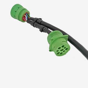 ヘビーデューティーJ1939TYPE 2 Yケーブル9ピンドイツプラグ-メスHD10-9-1939PコネクタDB15オスカートラック診断ケーブル - Product Image 4