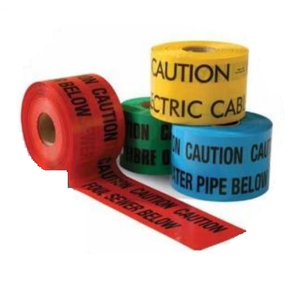 Cinta de advertencia de peligro de alta visibilidad Precaución 1,5 Mil de espesor 3 pulgadas de ancho 300 pies Rollo de material PE - Product Image 5