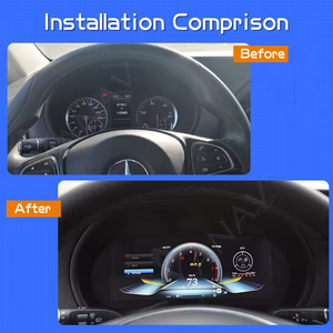 Pantalla Digital de Instrumentos para Tablero de Mandos, Compatible con Linux y Android Auto, Pantalla LCD TFT de 12.3 Pulgadas y 1920x720 para Velocímetro - Product Image 6